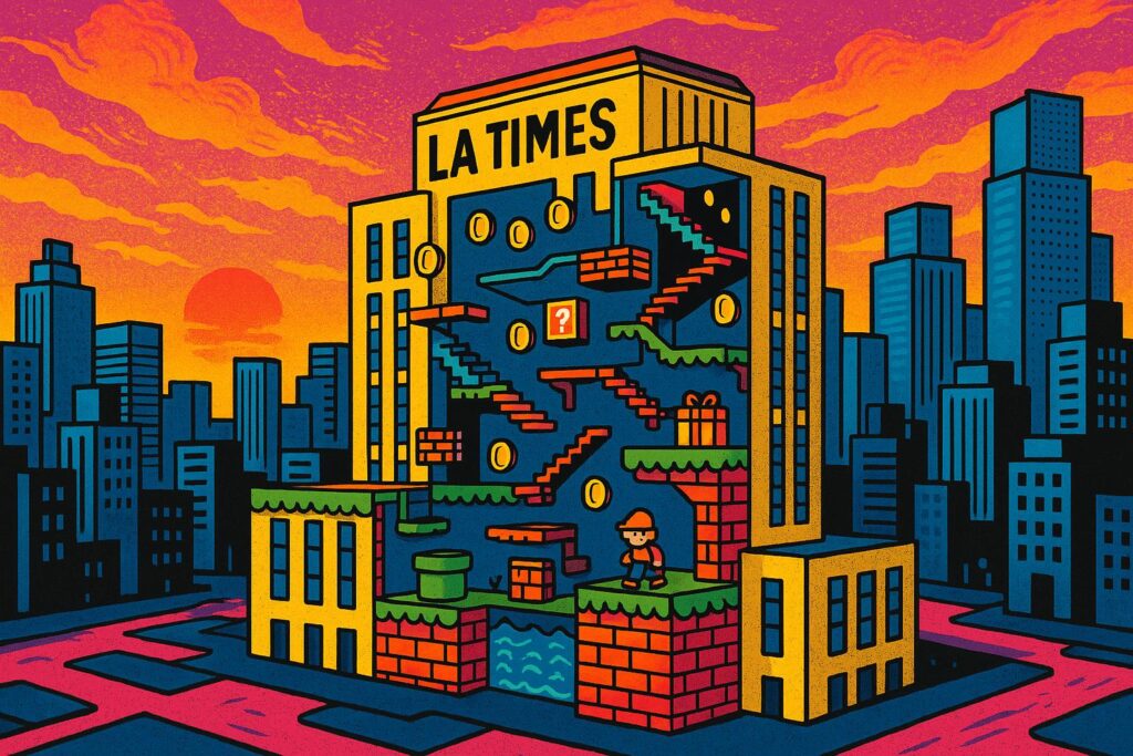 LA Times owner shifts focus to media-tech venture with plans for public listing