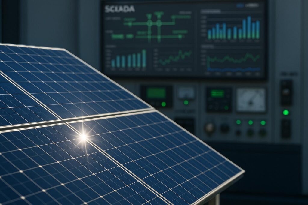 Smart solar operations evolve with advanced SCADA systems enabling real-time control and predictive analytics